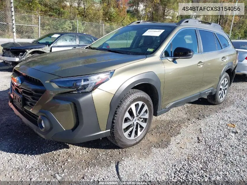 4S4BTAFCXS3154056 2025 Subaru Outback Premium