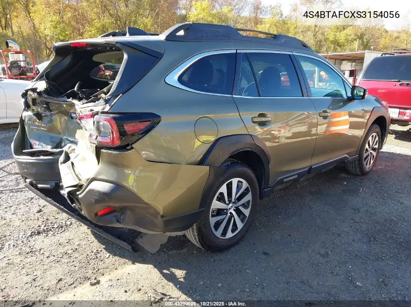 4S4BTAFCXS3154056 2025 Subaru Outback Premium
