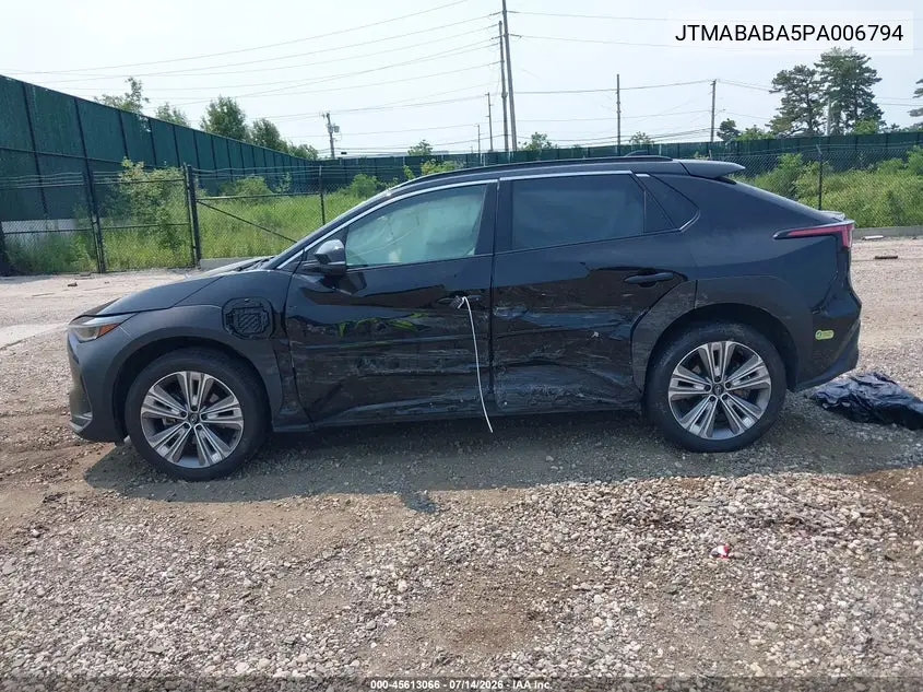 2023 Subaru Solterra Touring VIN: JTMABABA5PA006794 Lot: 45613066