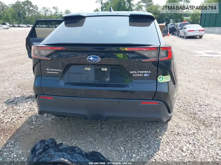 2023 Subaru Solterra Touring VIN: JTMABABA5PA006794 Lot: 45613066