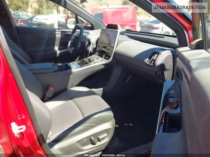 2024 Subaru Solterra Touring VIN: JTMABABA2RA067006 Lot: 44647841