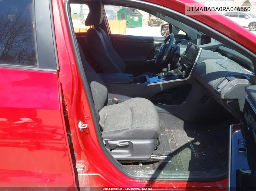 2024 Subaru Solterra Limited/Premium/Touring VIN: JTMABABA0RA046560 Lot: 44910308