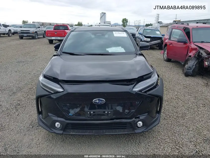 2024 Subaru Solterra Limited VIN: JTMABABA4RA089895 Lot: 45300236