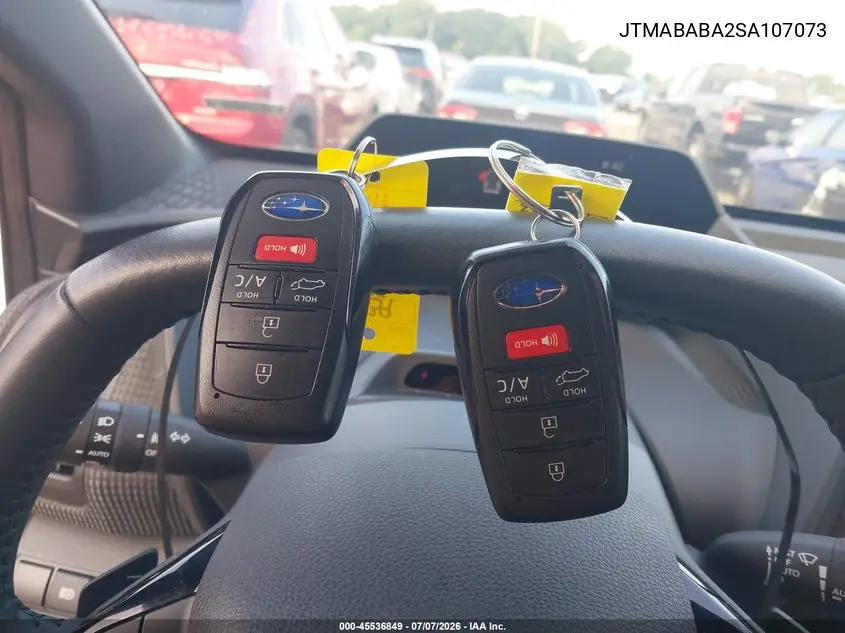 2025 Subaru Solterra Limited VIN: JTMABABA2SA107073 Lot: 45536849