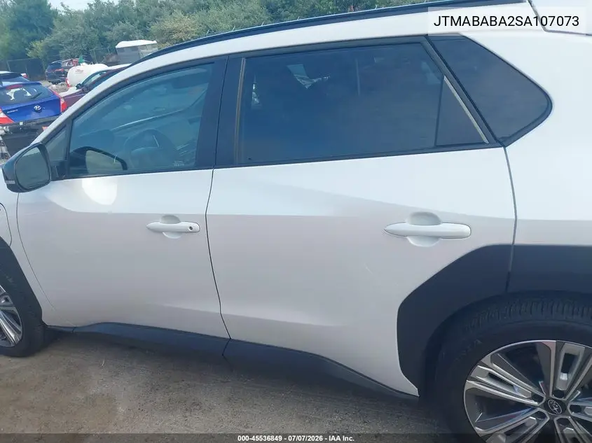 2025 Subaru Solterra Limited VIN: JTMABABA2SA107073 Lot: 45536849