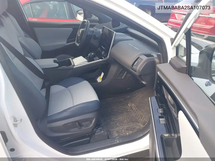 2025 Subaru Solterra Limited VIN: JTMABABA2SA107073 Lot: 45536849