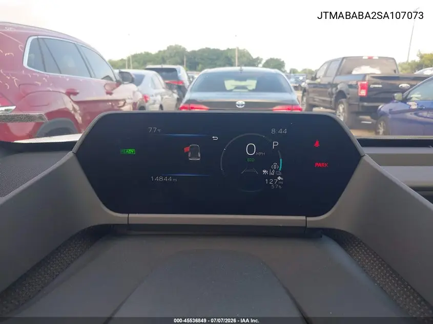 2025 Subaru Solterra Limited VIN: JTMABABA2SA107073 Lot: 45536849