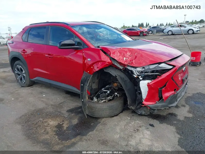 JTMABABA8SA100743 2025 Subaru Solterra Premium