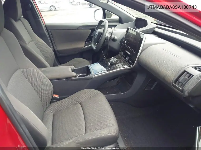 JTMABABA8SA100743 2025 Subaru Solterra Premium