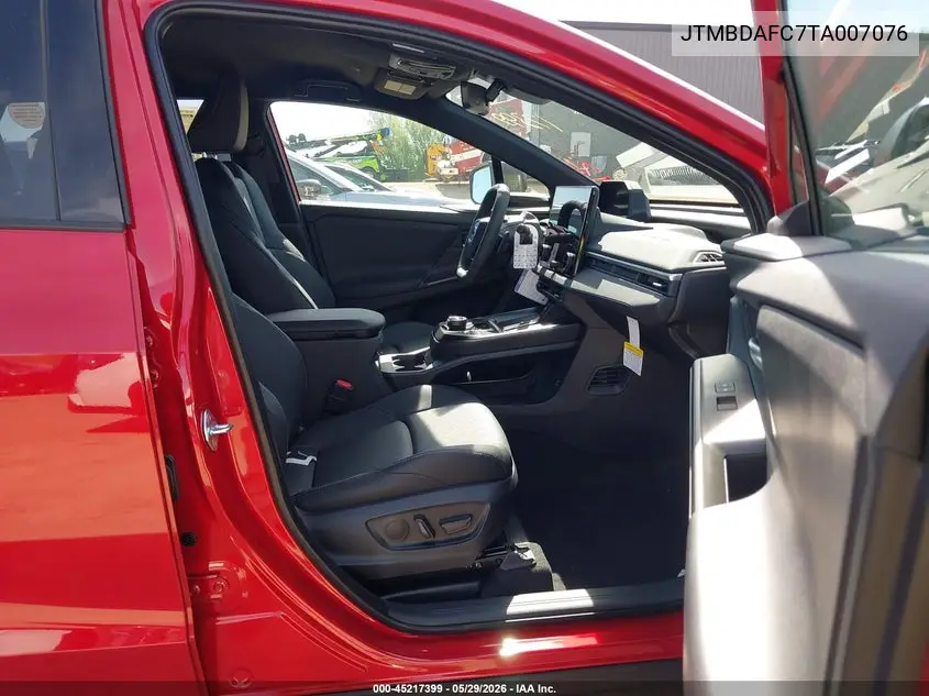2026 Subaru Solterra Limited Xt VIN: JTMBDAFC7TA007076 Lot: 45217399