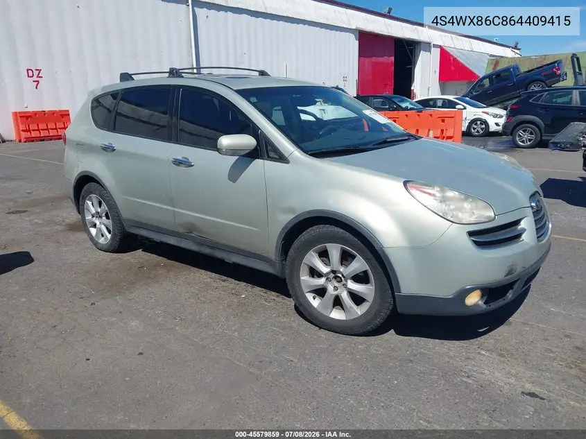 2006 Subaru B9 Tribeca Base 7-Passenger/Limited 7-Passenger VIN: 4S4WX86C864409415 Lot: 45579859