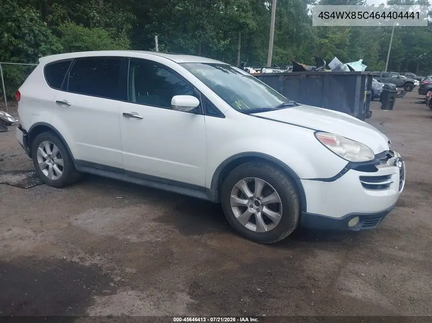 2006 Subaru B9 Tribeca Base 7-Passenger/Limited 7-Passenger VIN: 4S4WX85C464404441 Lot: 45646413
