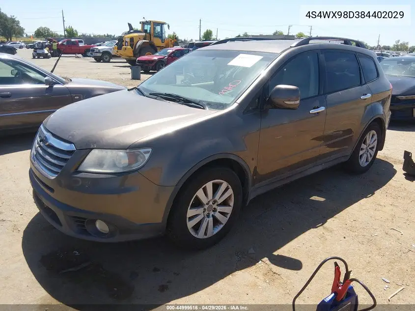 2008 Subaru Tribeca Limited 7-Passenger VIN: 4S4WX98D384402029 Lot: 44999516