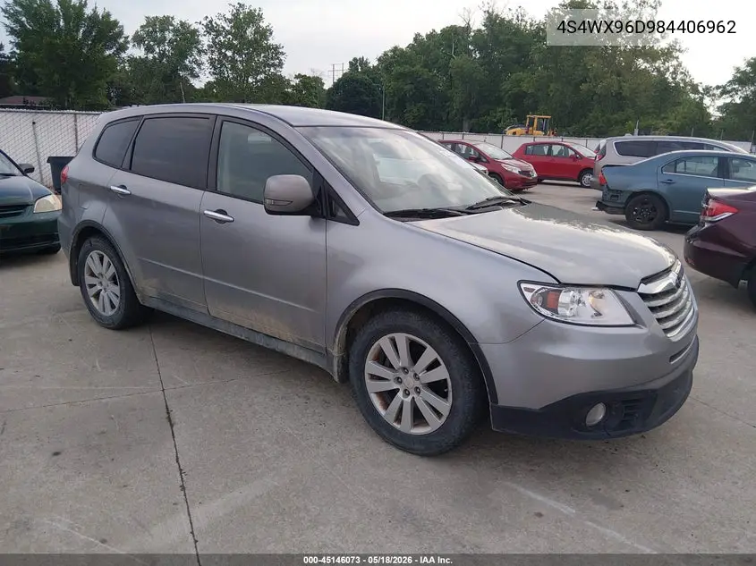 2008 Subaru Tribeca Base 7-Passenger VIN: 4S4WX96D984406962 Lot: 45146073