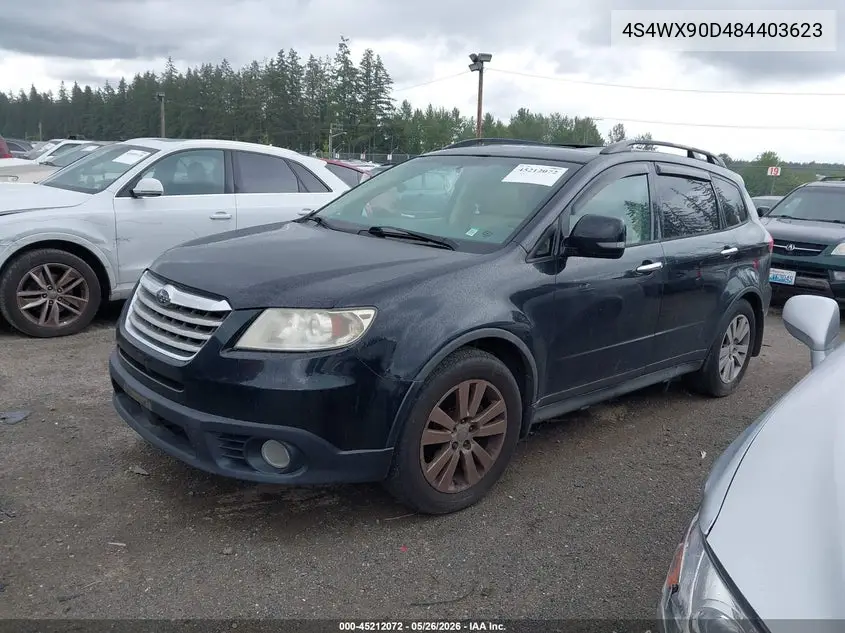 2008 Subaru Tribeca Limited 7-Passenger VIN: 4S4WX90D484403623 Lot: 45212072