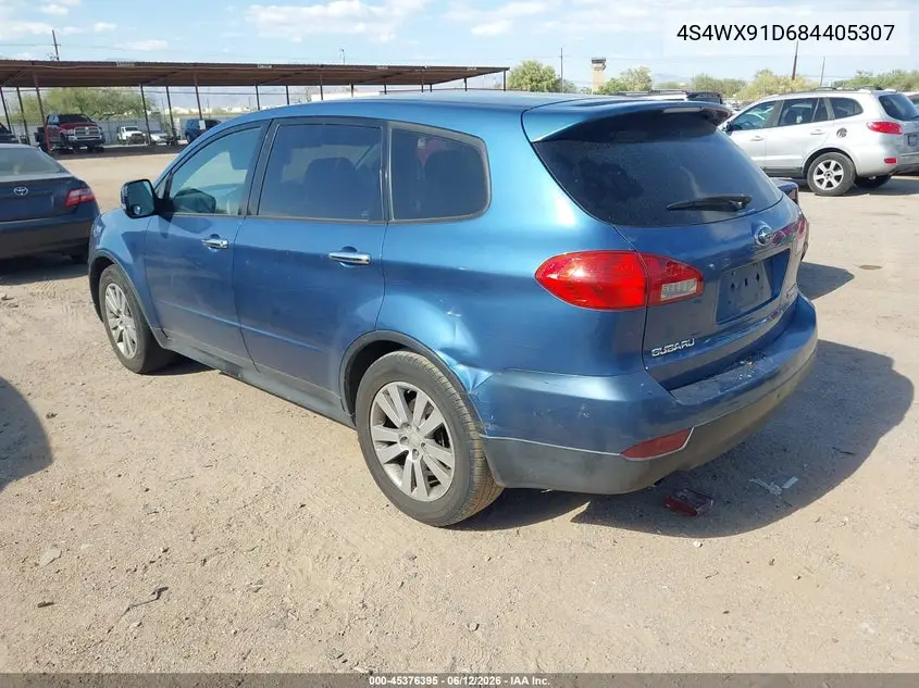 2008 Subaru Tribeca Base 5-Passenger VIN: 4S4WX91D684405307 Lot: 45376395