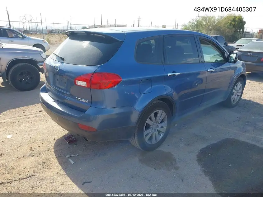 2008 Subaru Tribeca Base 5-Passenger VIN: 4S4WX91D684405307 Lot: 45376395