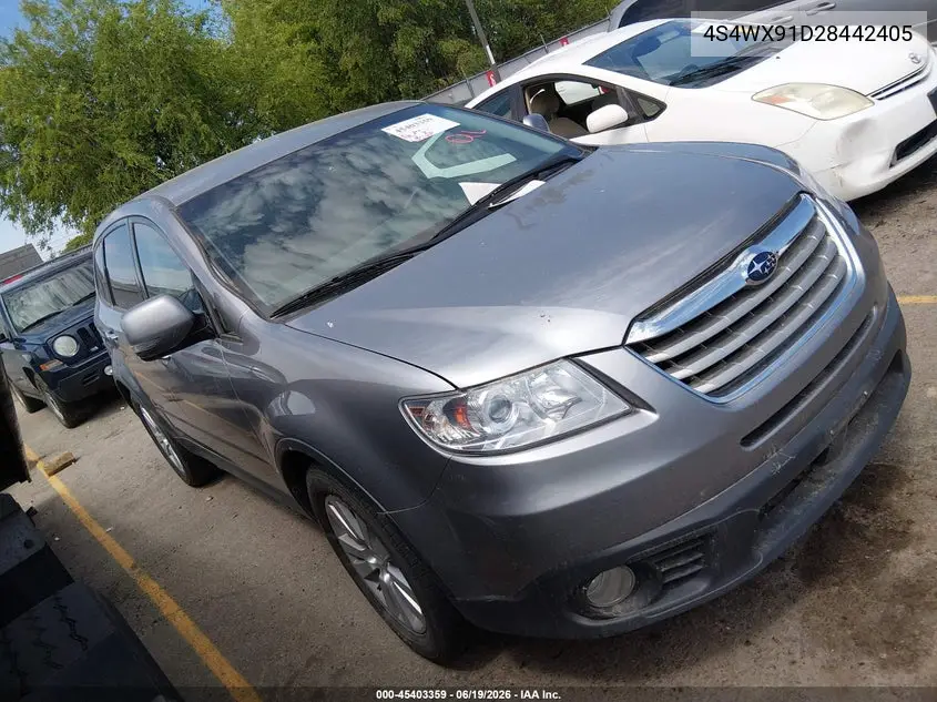 2008 Subaru Tribeca VIN: 4S4WX91D284402405 Lot: 45403359