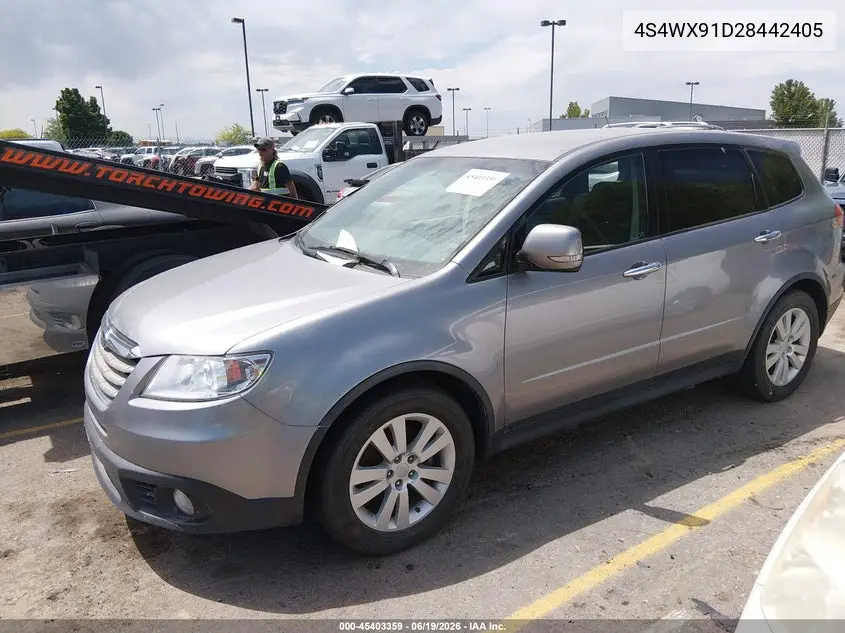2008 Subaru Tribeca VIN: 4S4WX91D284402405 Lot: 45403359