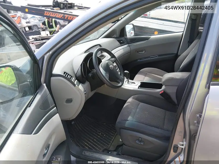 2008 Subaru Tribeca VIN: 4S4WX91D284402405 Lot: 45403359