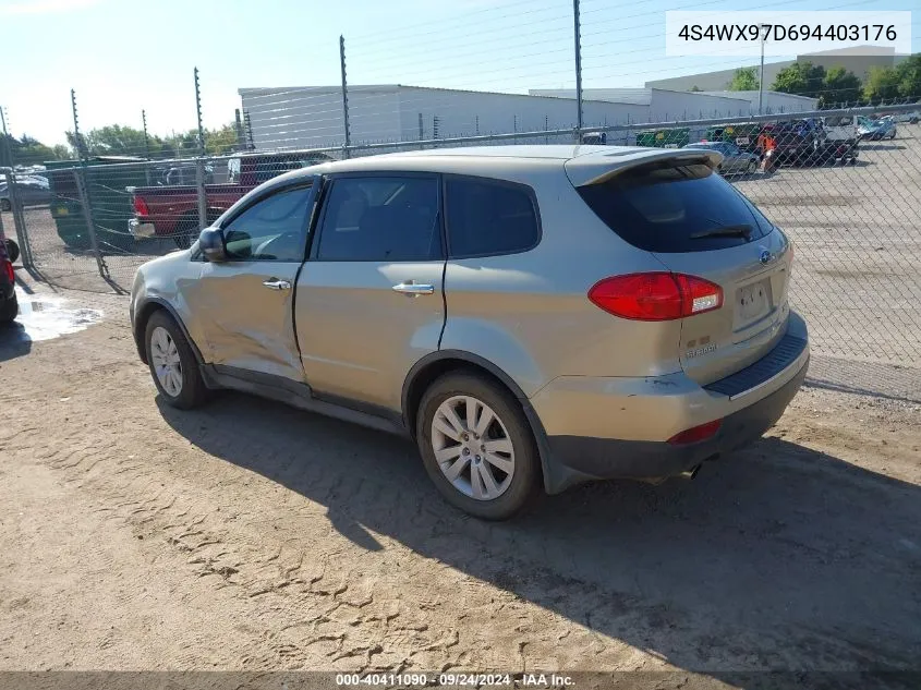 2009 Subaru Tribeca Limited 7-Passenger/Special Edition 7-Passenger VIN: 4S4WX97D694403176 Lot: 40411090