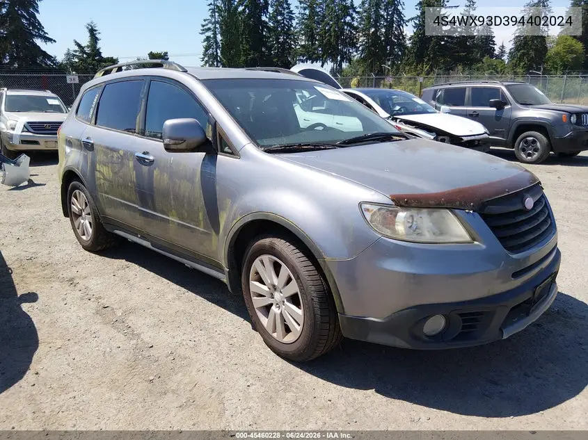 2009 Subaru Tribeca Limited 5-Passenger VIN: 4S4WX93D394402024 Lot: 45460228