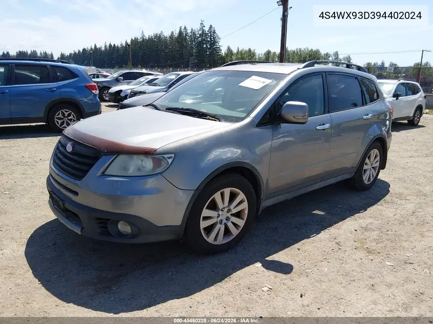 2009 Subaru Tribeca Limited 5-Passenger VIN: 4S4WX93D394402024 Lot: 45460228