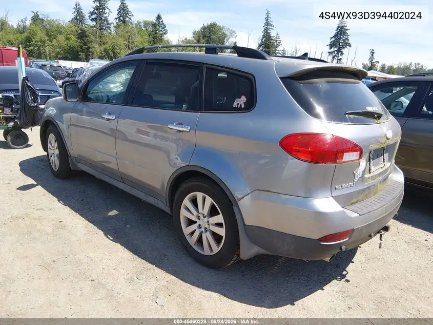 2009 Subaru Tribeca Limited 5-Passenger VIN: 4S4WX93D394402024 Lot: 45460228