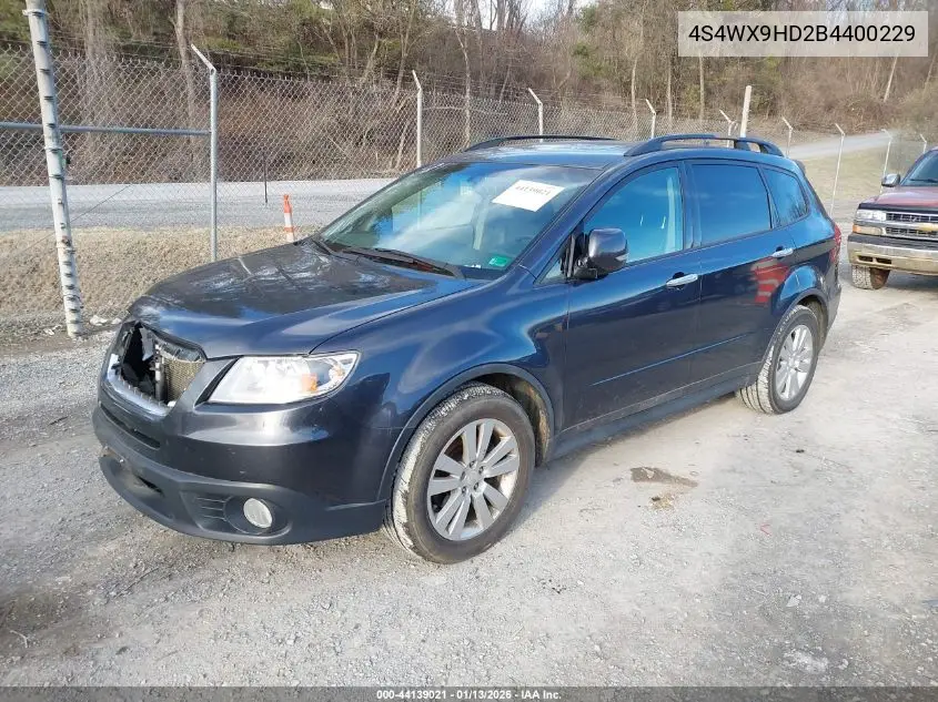 2011 Subaru Tribeca 3.6R Limited VIN: 4S4WX9HD2B4400229 Lot: 44139021