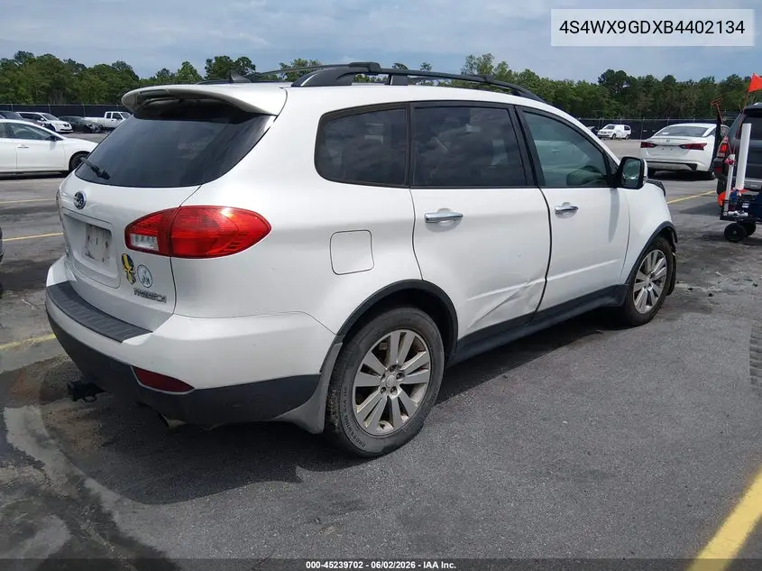 2011 Subaru Tribeca 3.6R Limited VIN: 4S4WX9GDXB4402134 Lot: 45239702