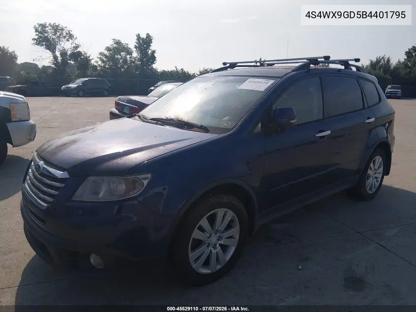 2011 Subaru Tribeca 3.6R Limited VIN: 4S4WX9GD5B4401795 Lot: 45529110