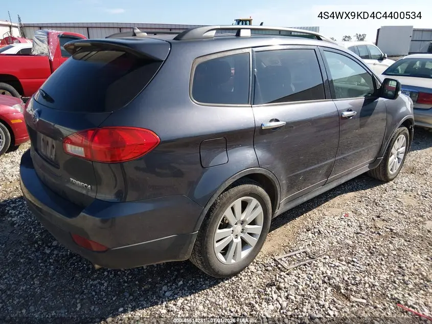 2012 Subaru Tribeca 3.6R Limited VIN: 4S4WX9KD4C4400534 Lot: 45514281