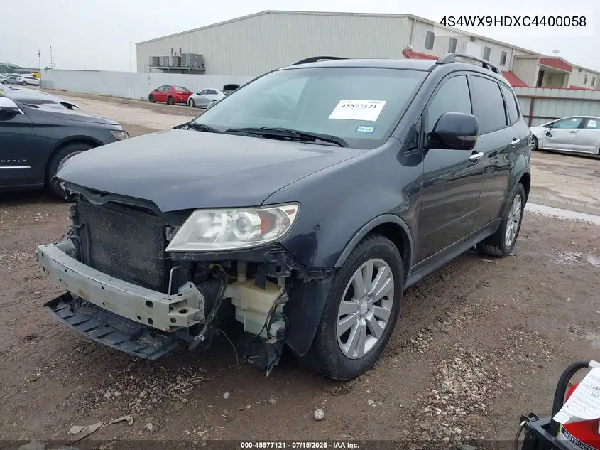 2012 Subaru Tribeca 3.6R Limited VIN: 4S4WX9HDXC4400058 Lot: 45577121