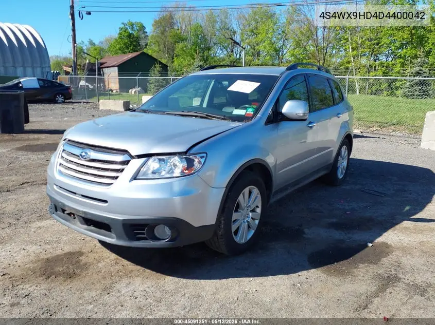 2013 Subaru Tribeca 3.6R Limited VIN: 4S4WX9HD4D4400042 Lot: 45091251