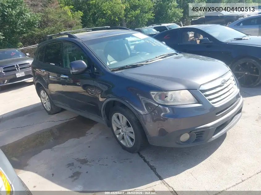 2013 Subaru Tribeca 3.6R Limited VIN: 4S4WX9GD4D4400513 Lot: 45265411
