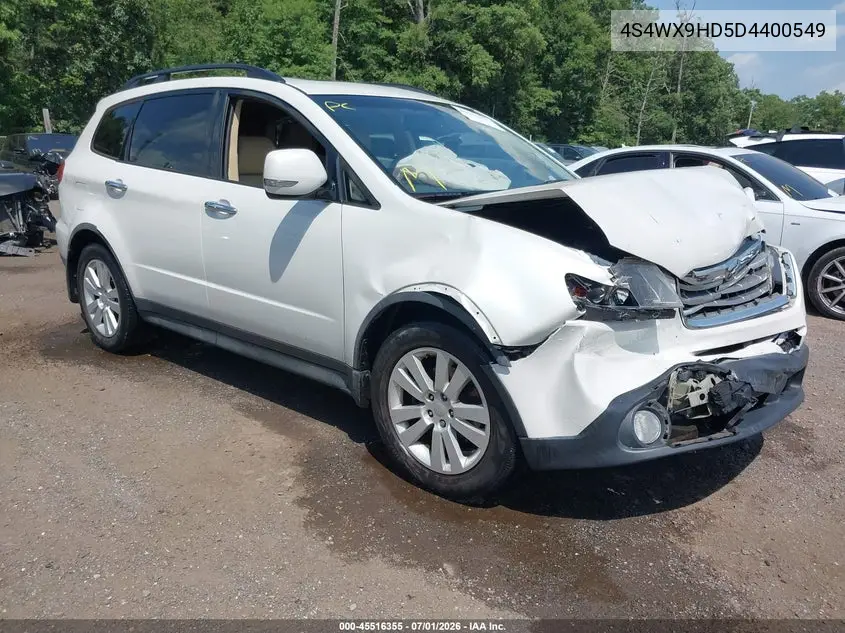 2013 Subaru Tribeca 3.6R Limited VIN: 4S4WX9HD5D4400549 Lot: 45516355