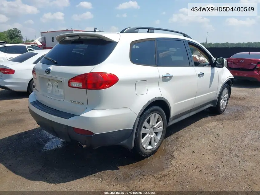 2013 Subaru Tribeca 3.6R Limited VIN: 4S4WX9HD5D4400549 Lot: 45516355