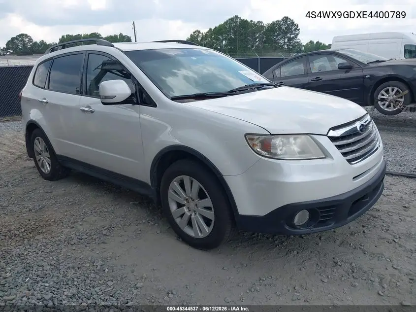 2014 Subaru Tribeca 3.6R Limited VIN: 4S4WX9GDXE4400789 Lot: 45344537