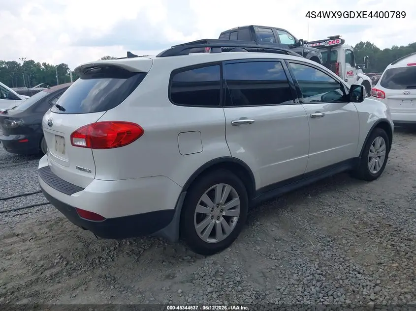 2014 Subaru Tribeca 3.6R Limited VIN: 4S4WX9GDXE4400789 Lot: 45344537