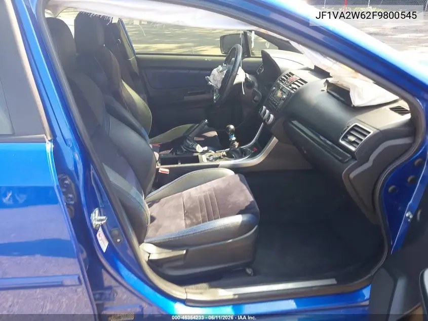 2015 Subaru Wrx Sti Launch Edition VIN: JF1VA2W62F9800545 Lot: 45354233