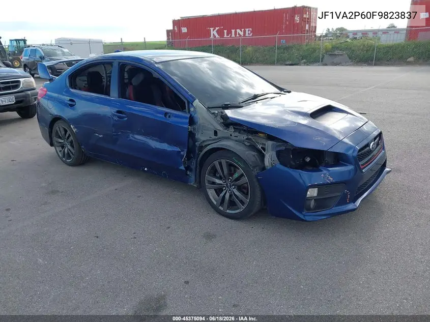 2015 Subaru Wrx Sti VIN: JF1VA2P60F9823837 Lot: 45375094