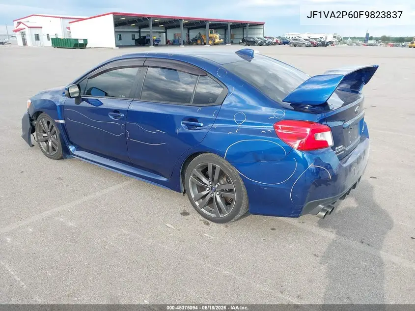2015 Subaru Wrx Sti VIN: JF1VA2P60F9823837 Lot: 45375094