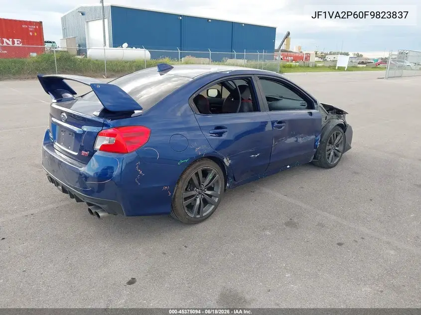 2015 Subaru Wrx Sti VIN: JF1VA2P60F9823837 Lot: 45375094