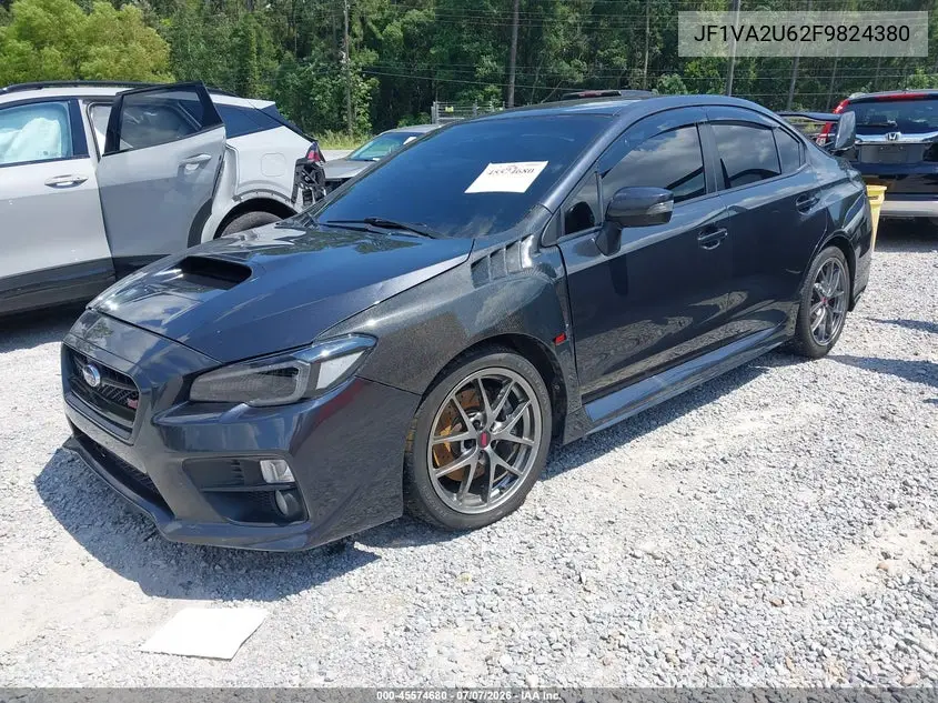 2015 Subaru Wrx Sti Limited VIN: JF1VA2U62F9824380 Lot: 45574680