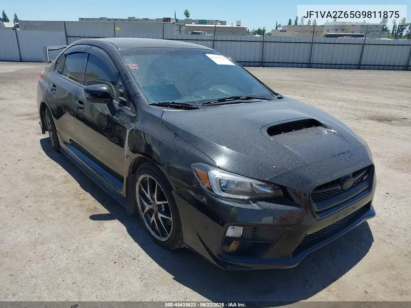 2016 Subaru Wrx Sti Limited VIN: JF1VA2Z65G9811875 Lot: 45435623
