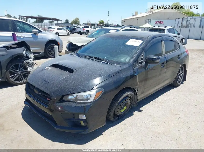 2016 Subaru Wrx Sti Limited VIN: JF1VA2Z65G9811875 Lot: 45435623