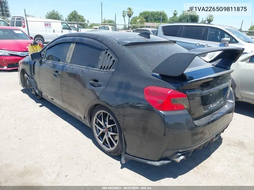 2016 Subaru Wrx Sti Limited VIN: JF1VA2Z65G9811875 Lot: 45435623