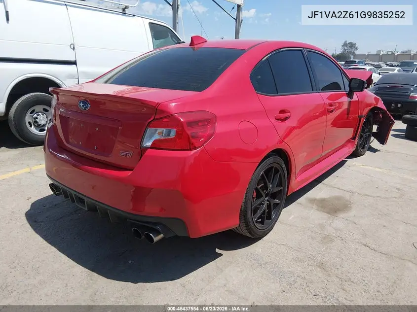 JF1VA2Z61G9835252 2016 Subaru Wrx Sti Limited