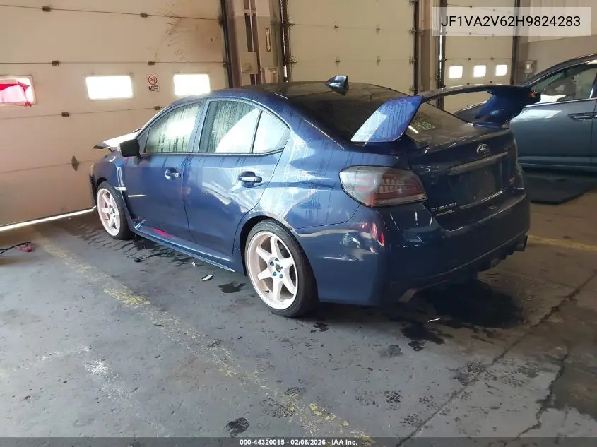 2017 Subaru Wrx Sti VIN: JF1VA2V62H9824283 Lot: 44320015