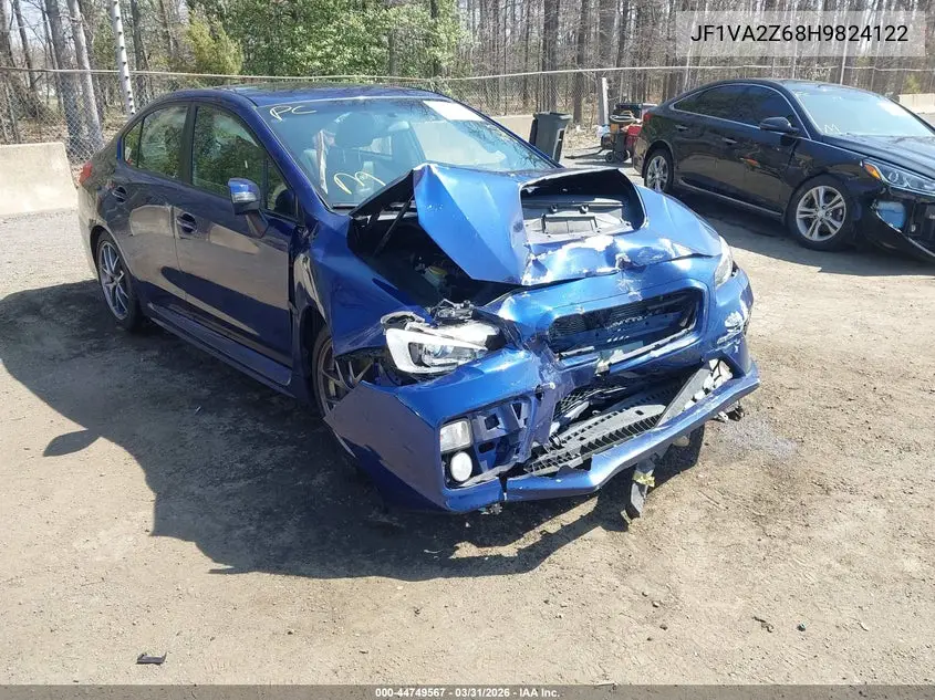 2017 Subaru Wrx Sti Limited VIN: JF1VA2Z68H9824122 Lot: 44749567